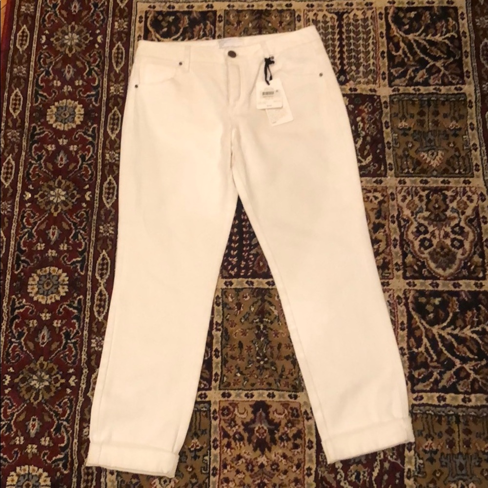 Rachel Roy Love Denim White Jeans